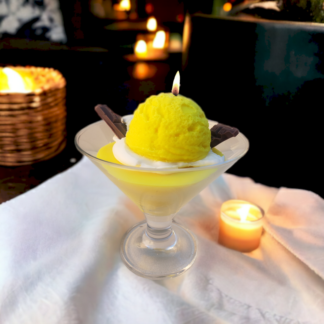 VELAS DE COPAS DE HELADO