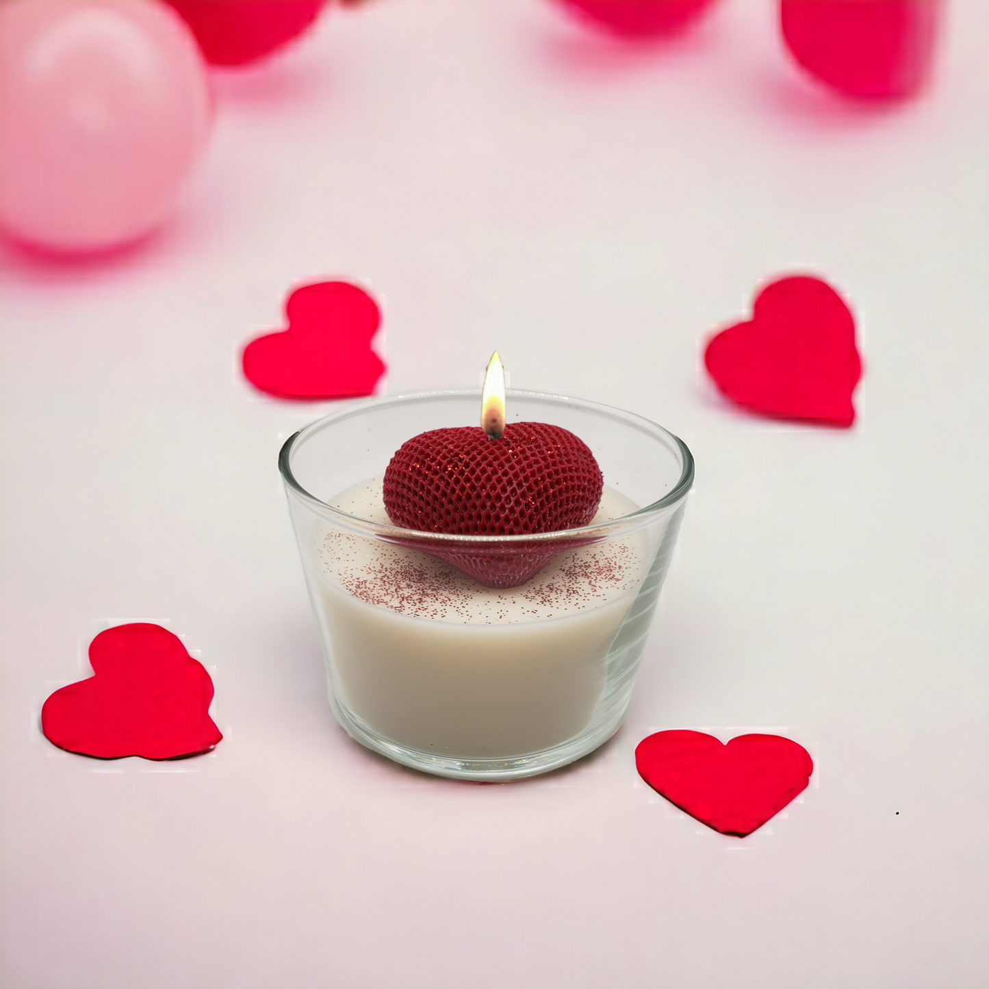 SAN VALENTÍN, VELA CORAZÓN ARDIENTE