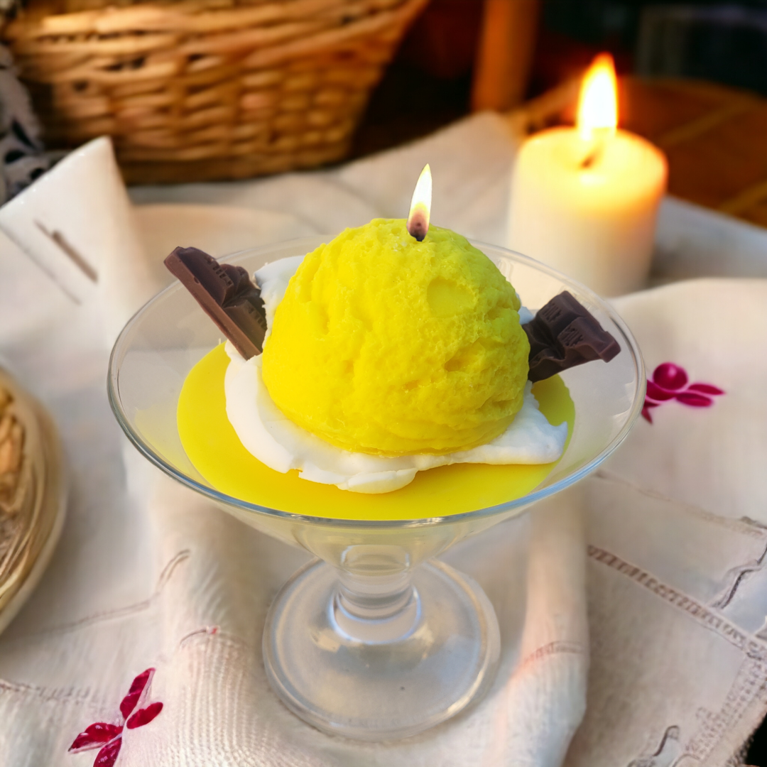 VELAS DE COPAS DE HELADO